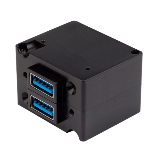 TA202 High Power USB Charging Port — Dual USB-A black