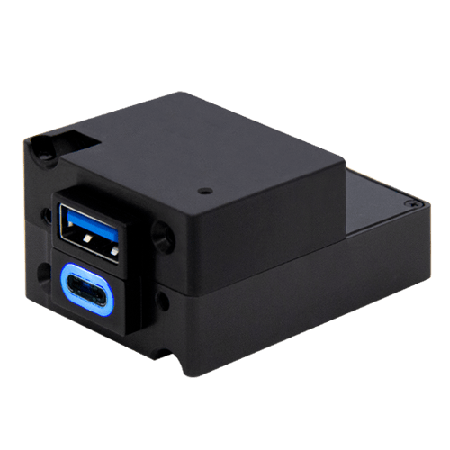 TA360 Dual USB-C PD/USB-A lighted Charging Port, black