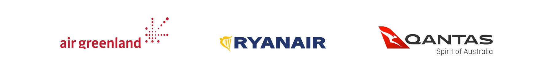 Commercial Partners Air Greenland, Ryanair and Qantas